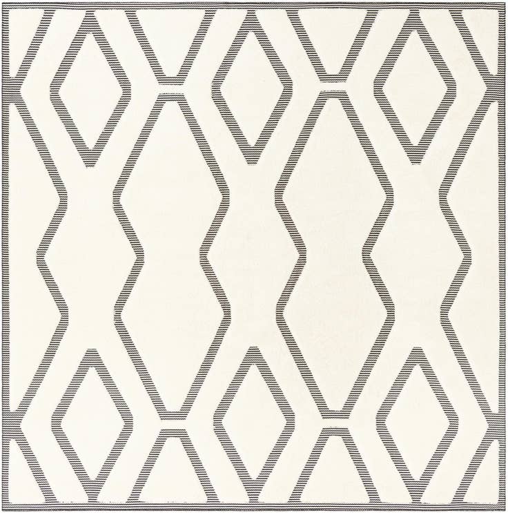 Detail image of 10' x 10' Prismatic Square Rug