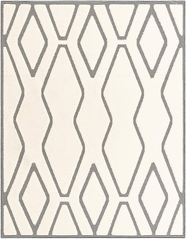 Detail image of 7' 10 x 7' 10 Prismatic Square Rug
