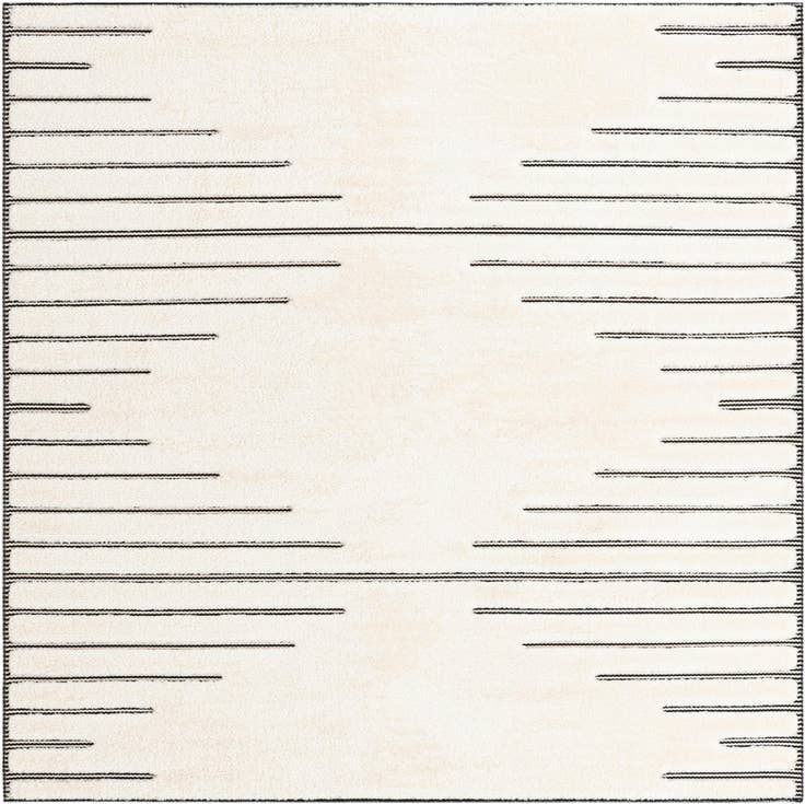 Detail image of 7' 10 x 7' 10 Prismatic Square Rug