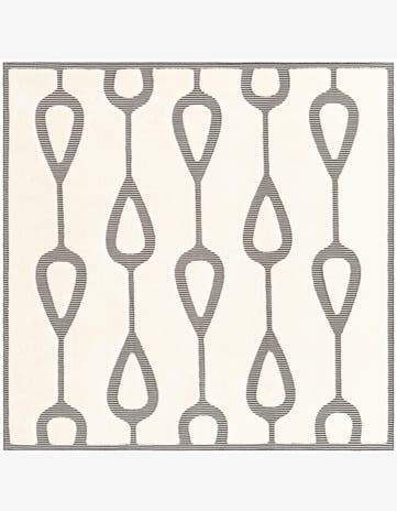 7' 10 x 7' 10 Prismatic Square Rug