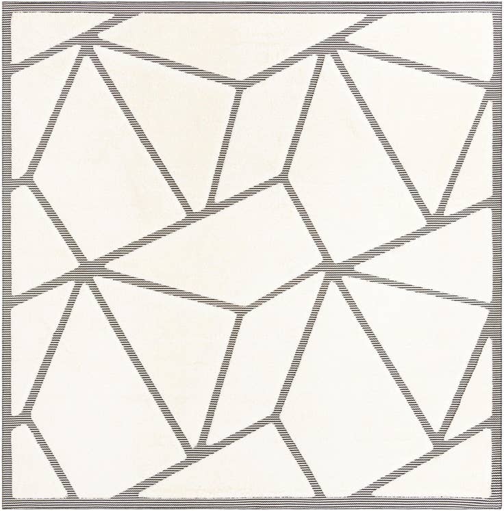 Detail image of 10' x 10' Prismatic Square Rug