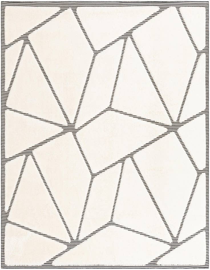 Detail image of 7' 10 x 7' 10 Prismatic Square Rug