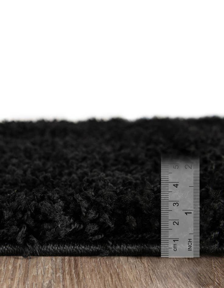 Detail image of 7' 10 x 10' Solid Shag Oval Rug