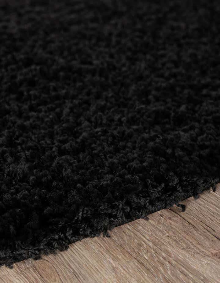 7' 10 x 10' Solid Shag Oval Rug