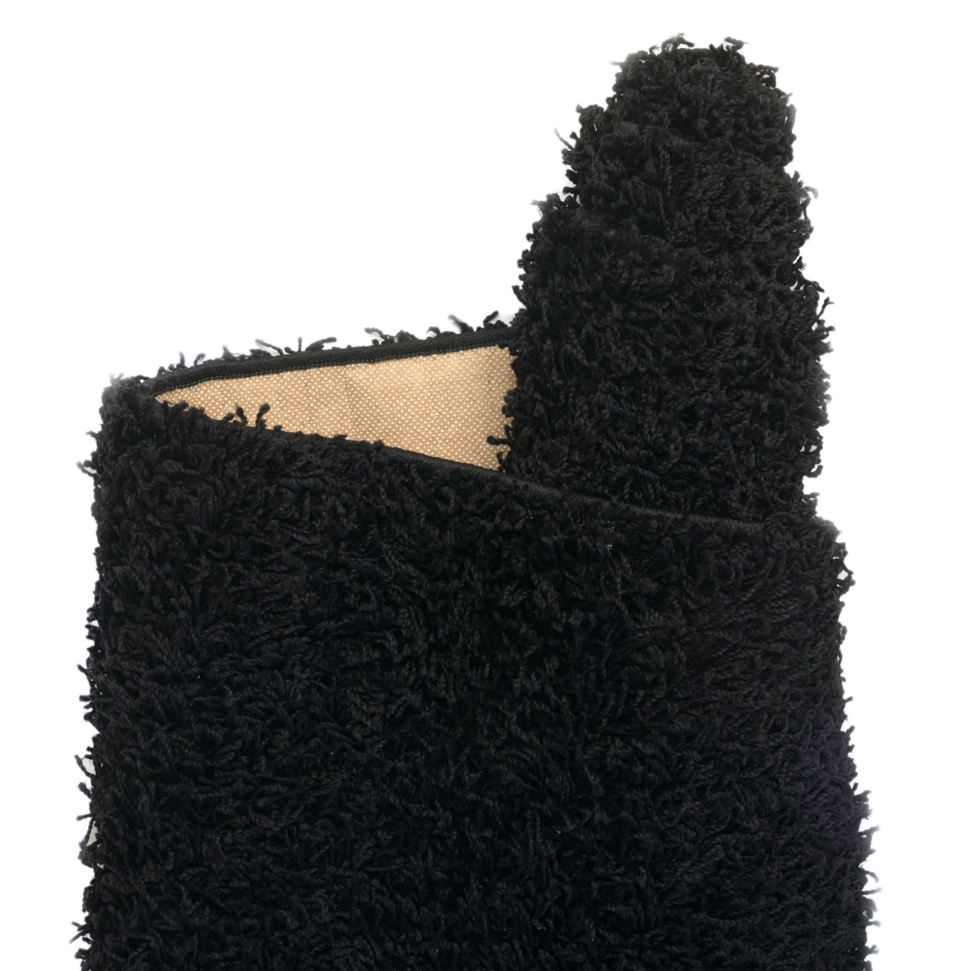 6' x 9' Comfort Solid Shag Rug
