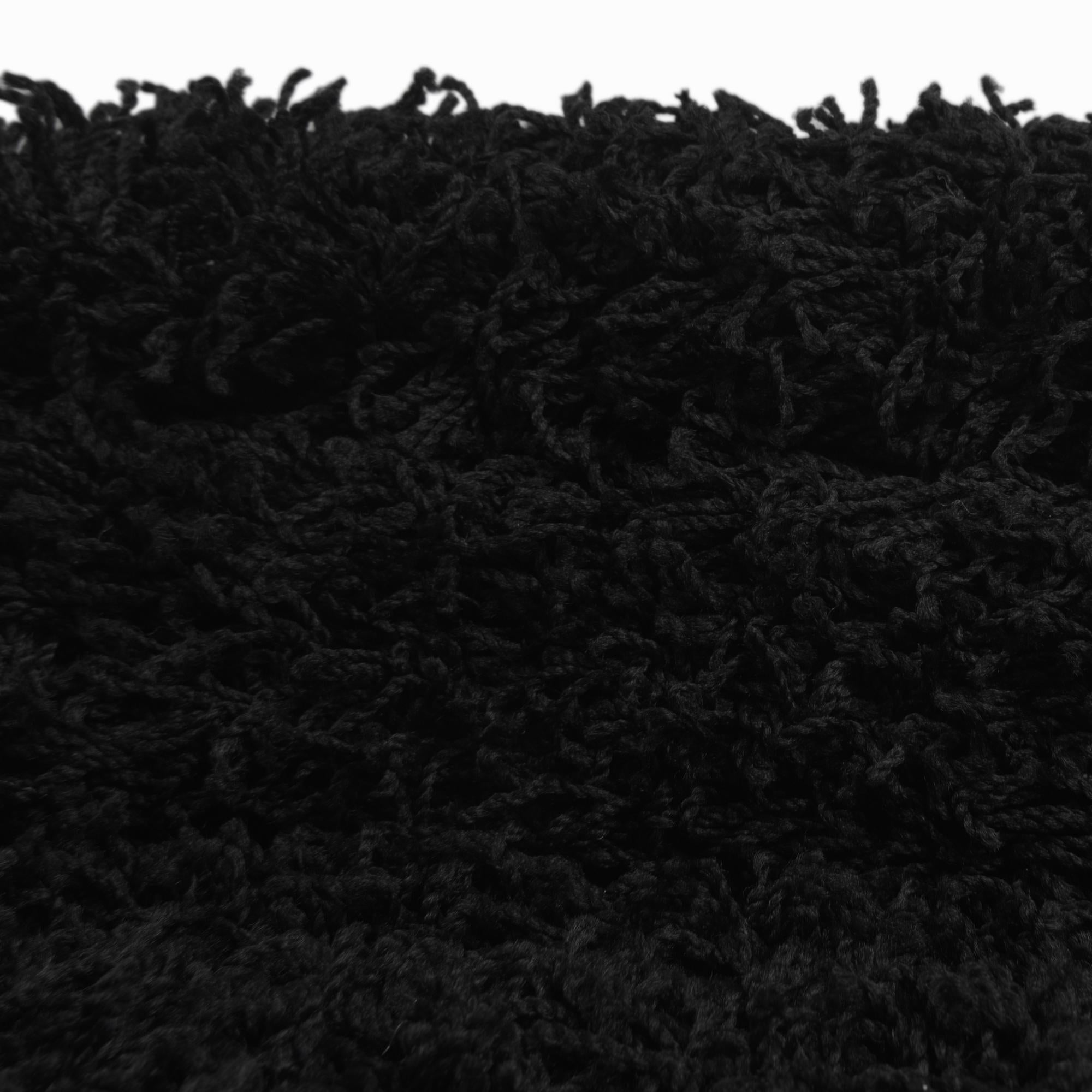 6' x 9' Comfort Solid Shag Rug