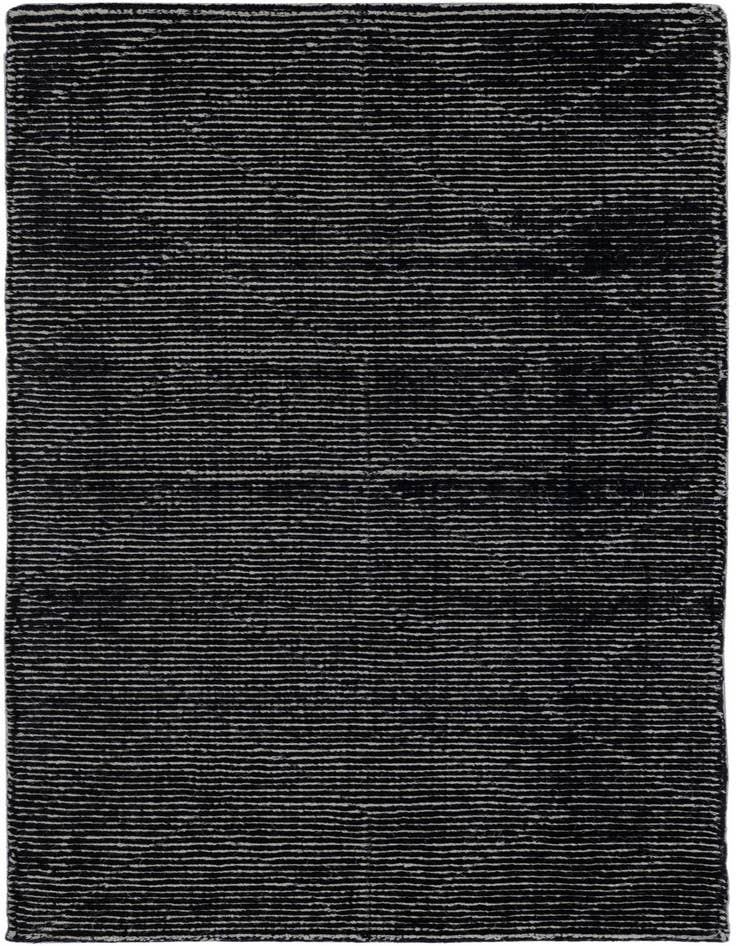 Detail image of 4' 1 x 6' 1 WoolCraft Geometric Rug