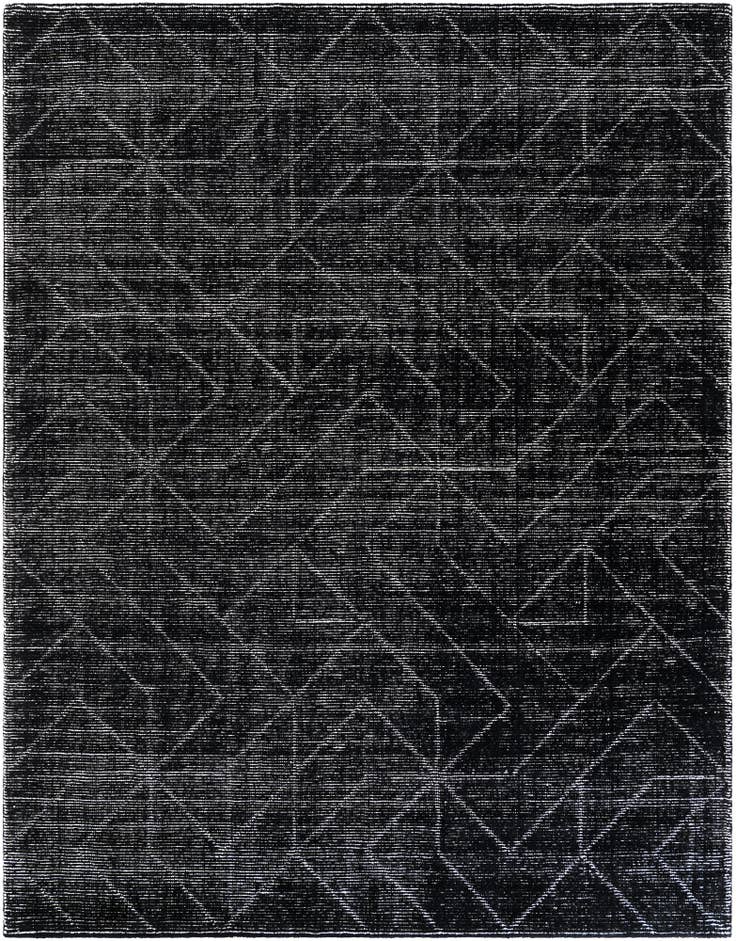 Detail image of 7' 10 x 10' WoolCraft Geometric Rug