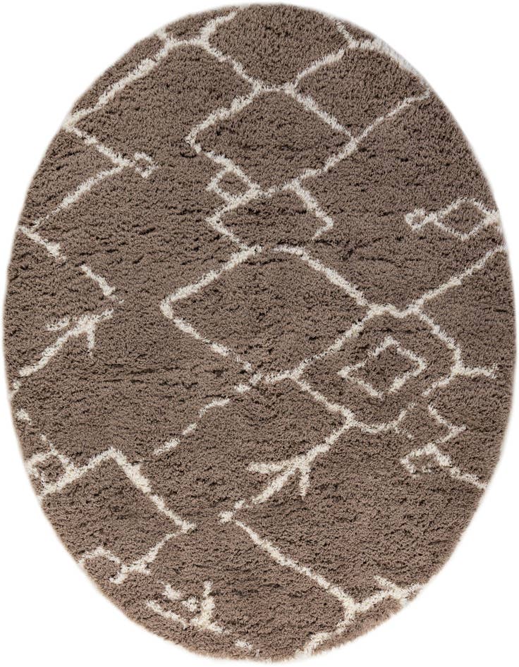 Detail image of 10' x 10' Infinity Shag Round Rug
