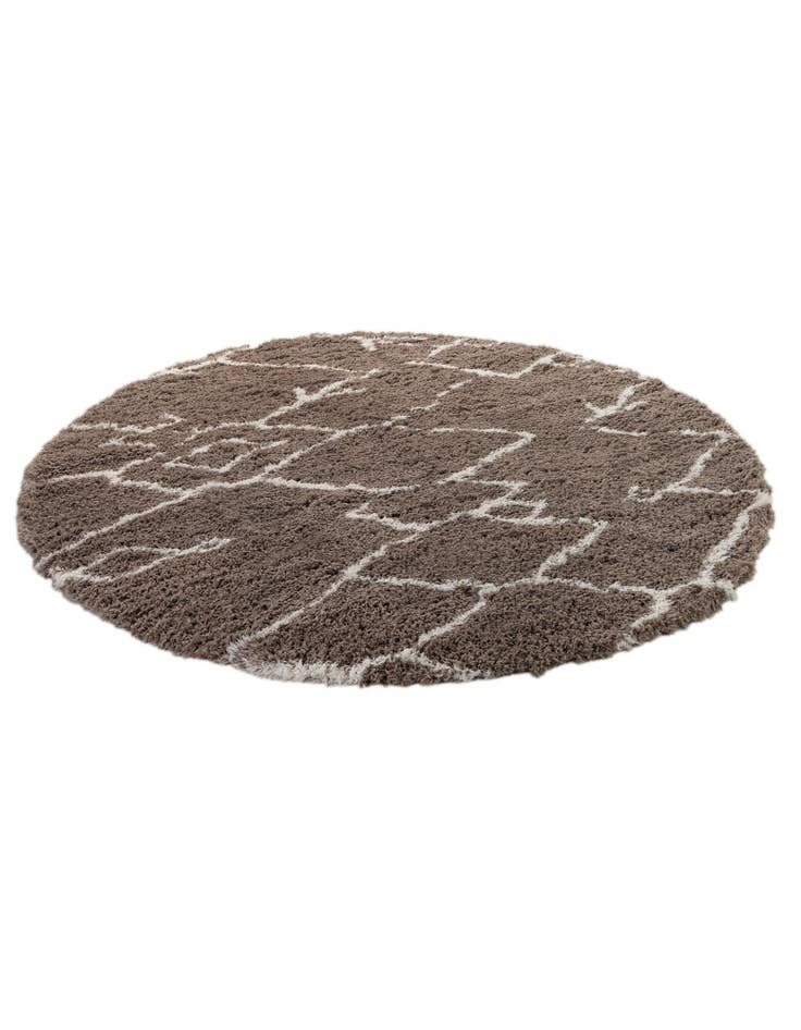 Detail image of 10' x 10' Infinity Shag Round Rug