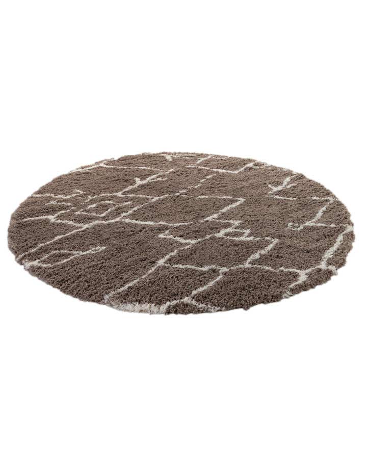 10' x 10' Infinity Shag Round Rug