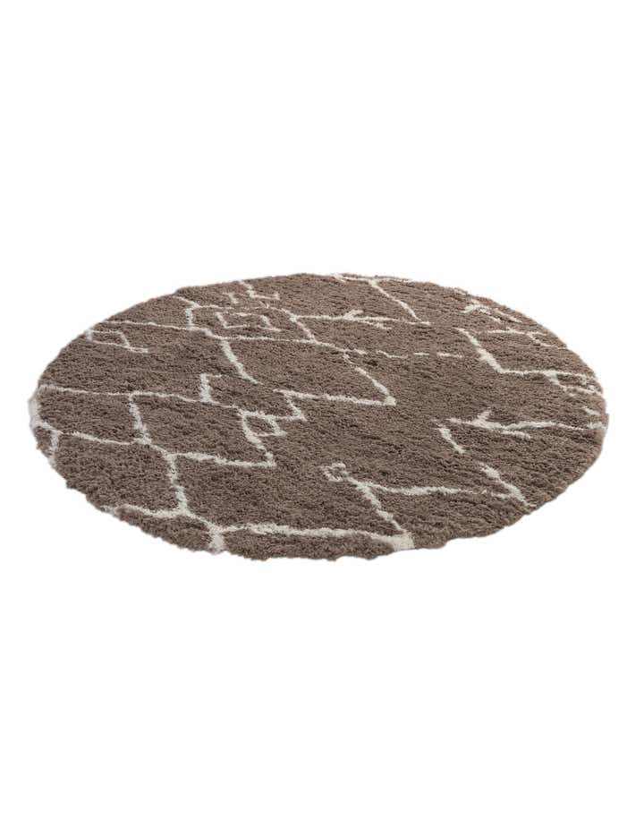 10' x 10' Infinity Shag Round Rug
