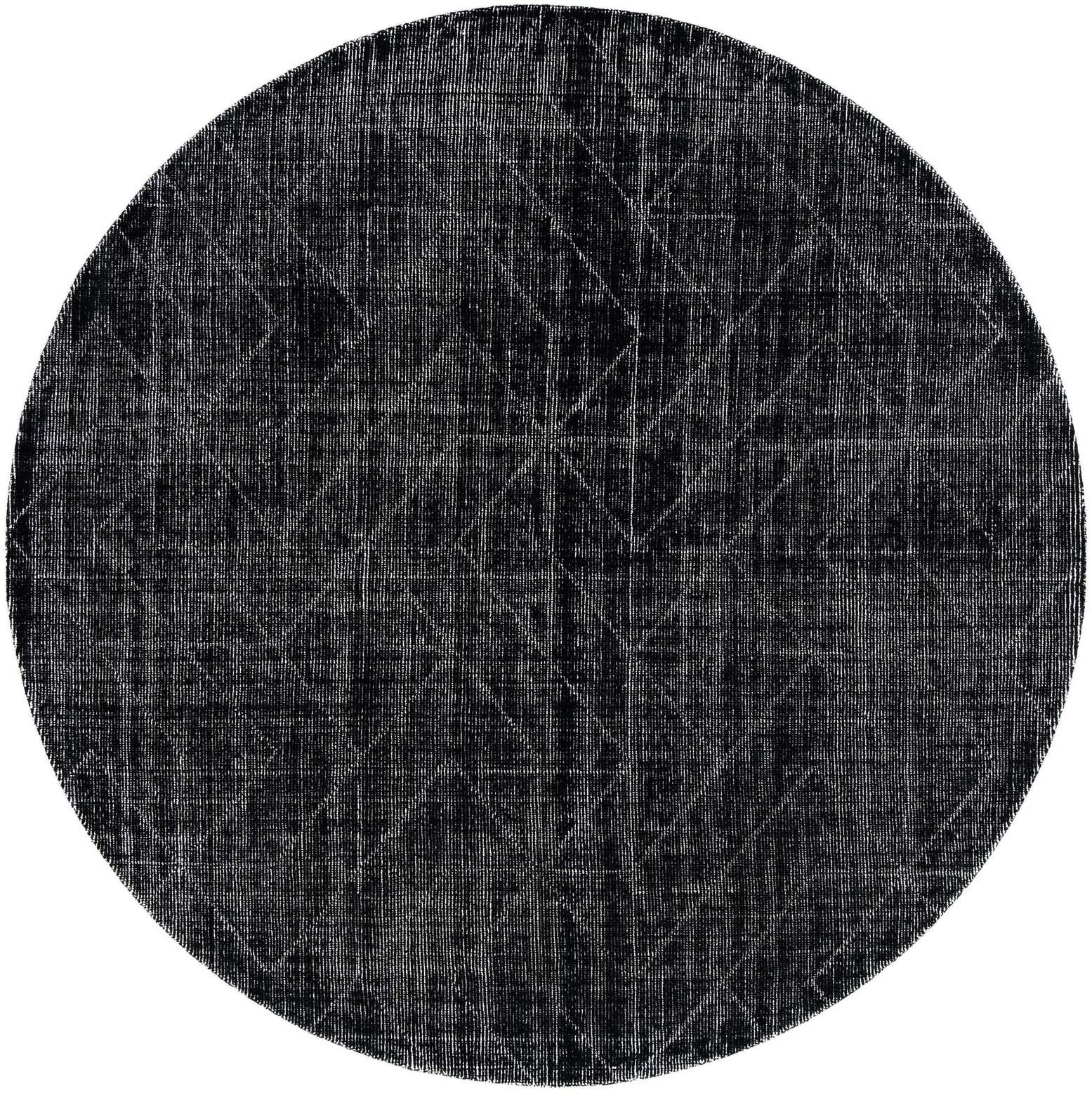 10' x 10' WoolCraft Geometric Round Rug