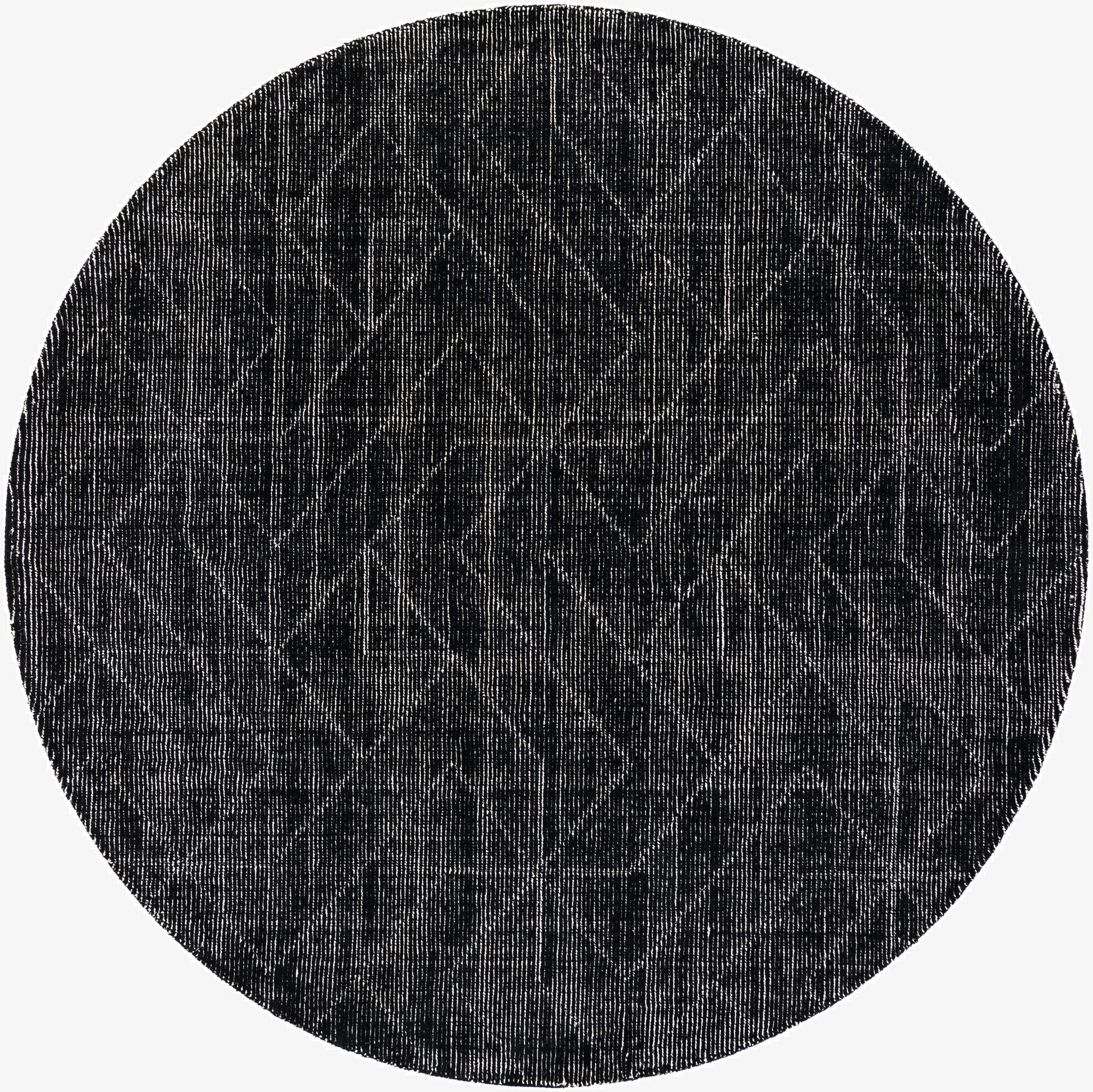 Primary image  7' 10 x 7' 10 WoolCraft Geometric Round Rug