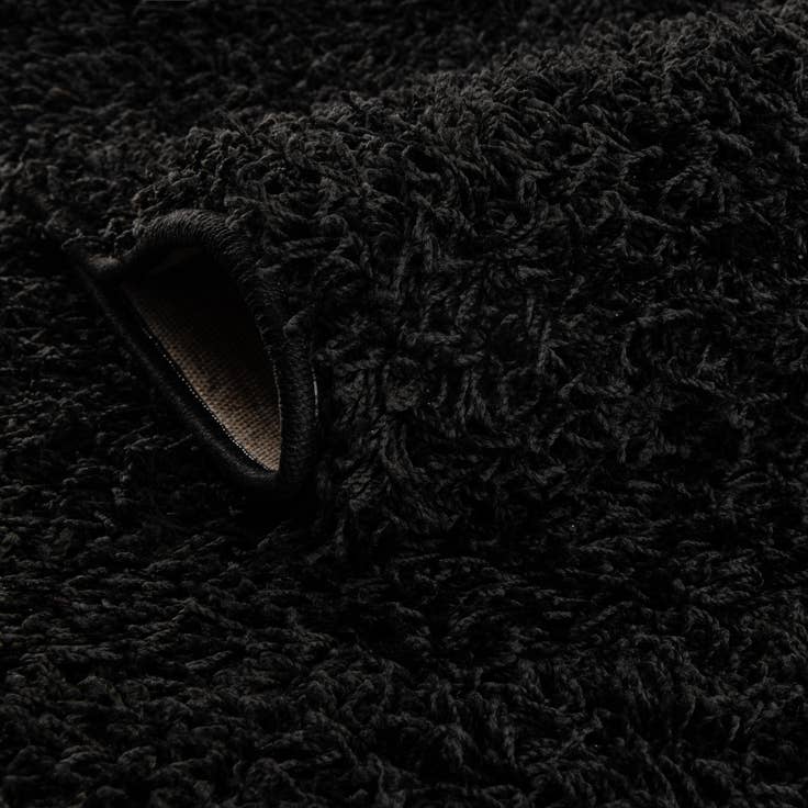 Detail image of 2' 6 x 16' 5 Comfort Solid Shag Runner Rug