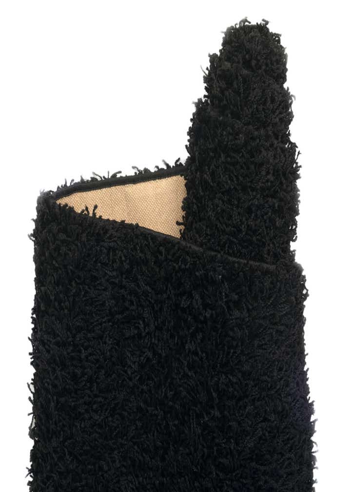 2' 6 x 16' 5 Comfort Solid Shag Runner Rug