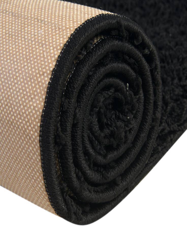 Detail image of 2' 6 x 16' 5 Comfort Solid Shag Runner Rug