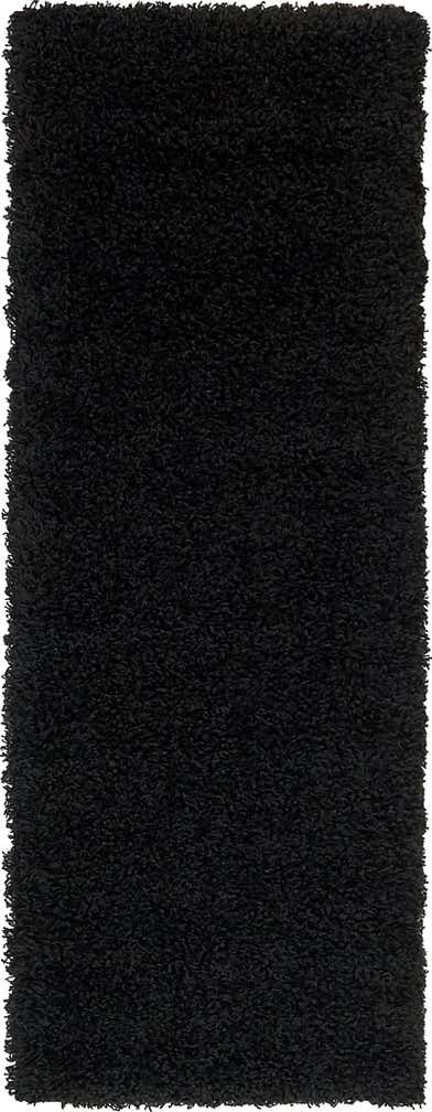 2' x 6' Solid Shag Runner Rug