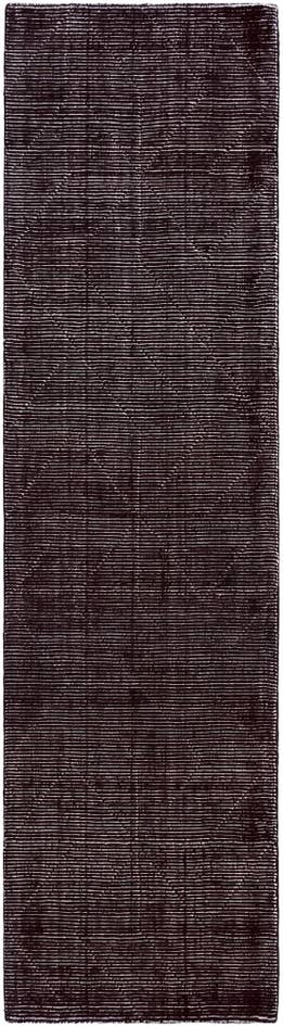 Detail image of 2' 7 x 10' WoolCraft Geometric Runner Rug