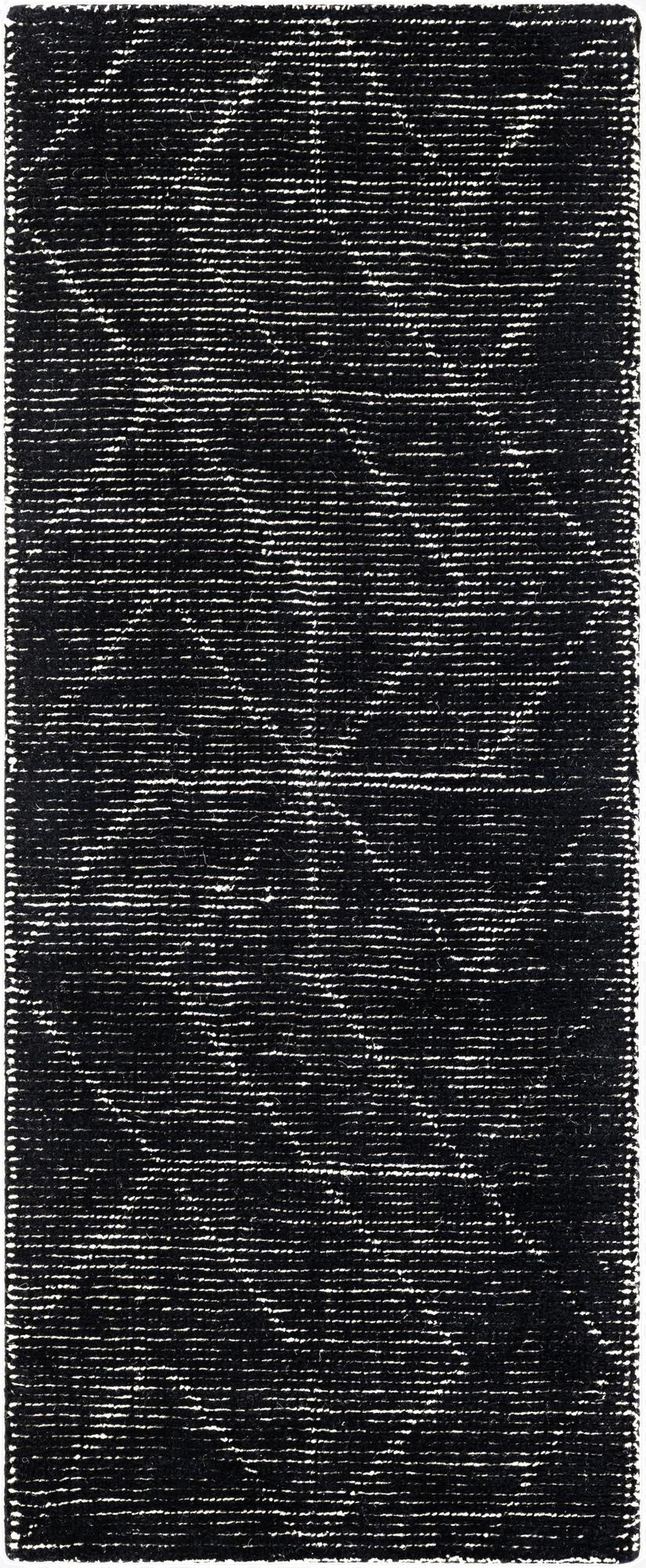 2' x 5' 1 WoolCraft Geometric Runner Rug