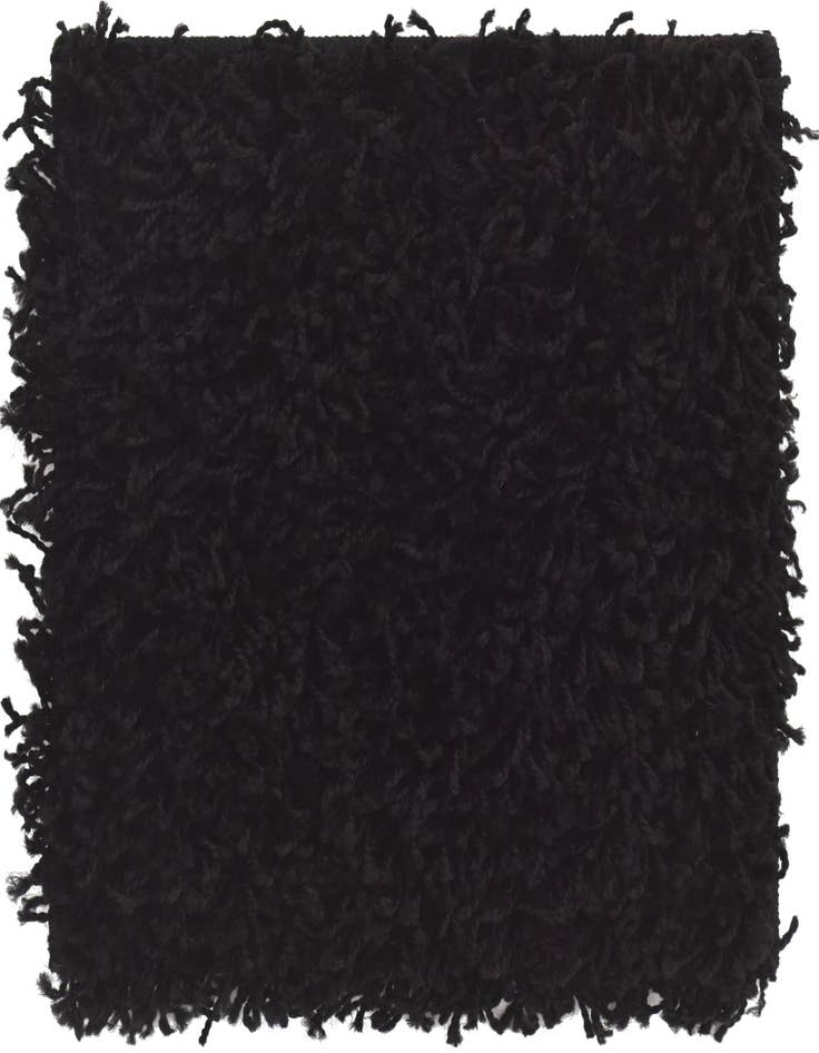 Detail image of 1' x 1' Solid Shag Sample Rug