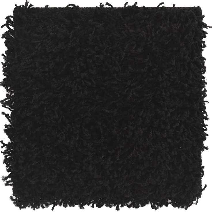 Detail image of 1' x 1' Solid Shag Sample Rug