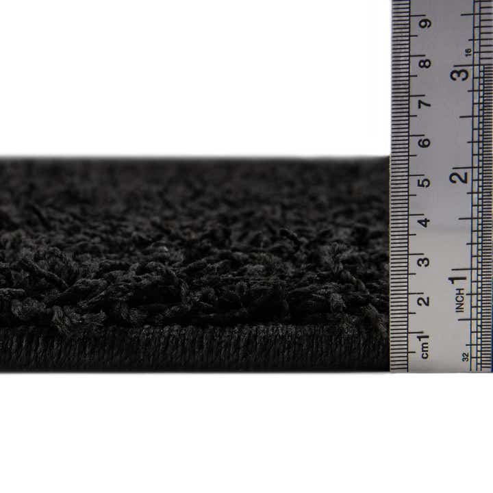 9' 10 x 9' 10 Comfort Solid Shag Square Rug