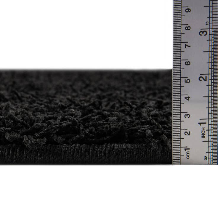 Detail image of 9' 10 x 9' 10 Comfort Solid Shag Square Rug