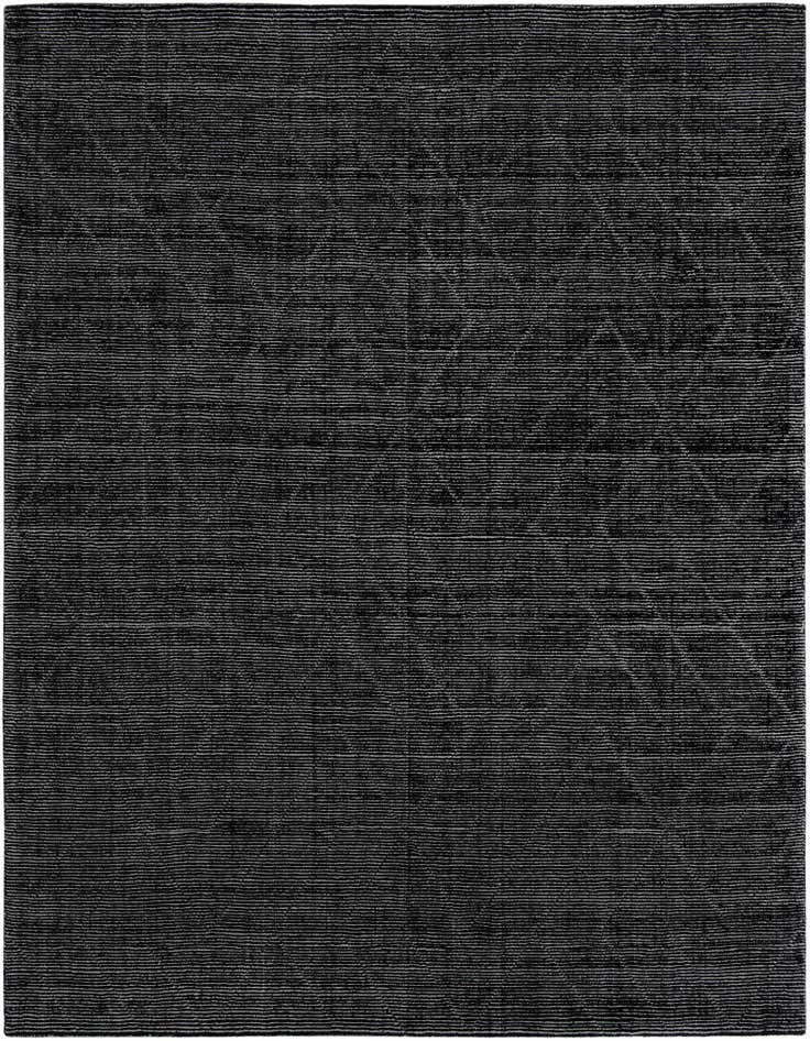 Detail image of 10' x 10' WoolCraft Geometric Square Rug