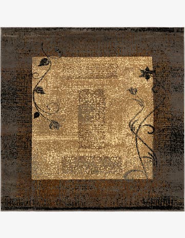 Keller · Border rug, beige
