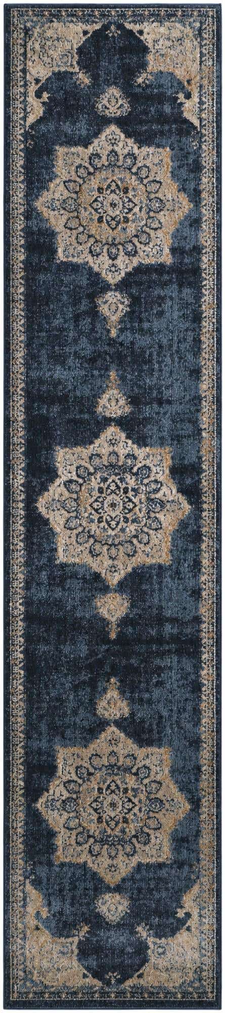 2' 7 x 12' Kerrigan · Medallion rug