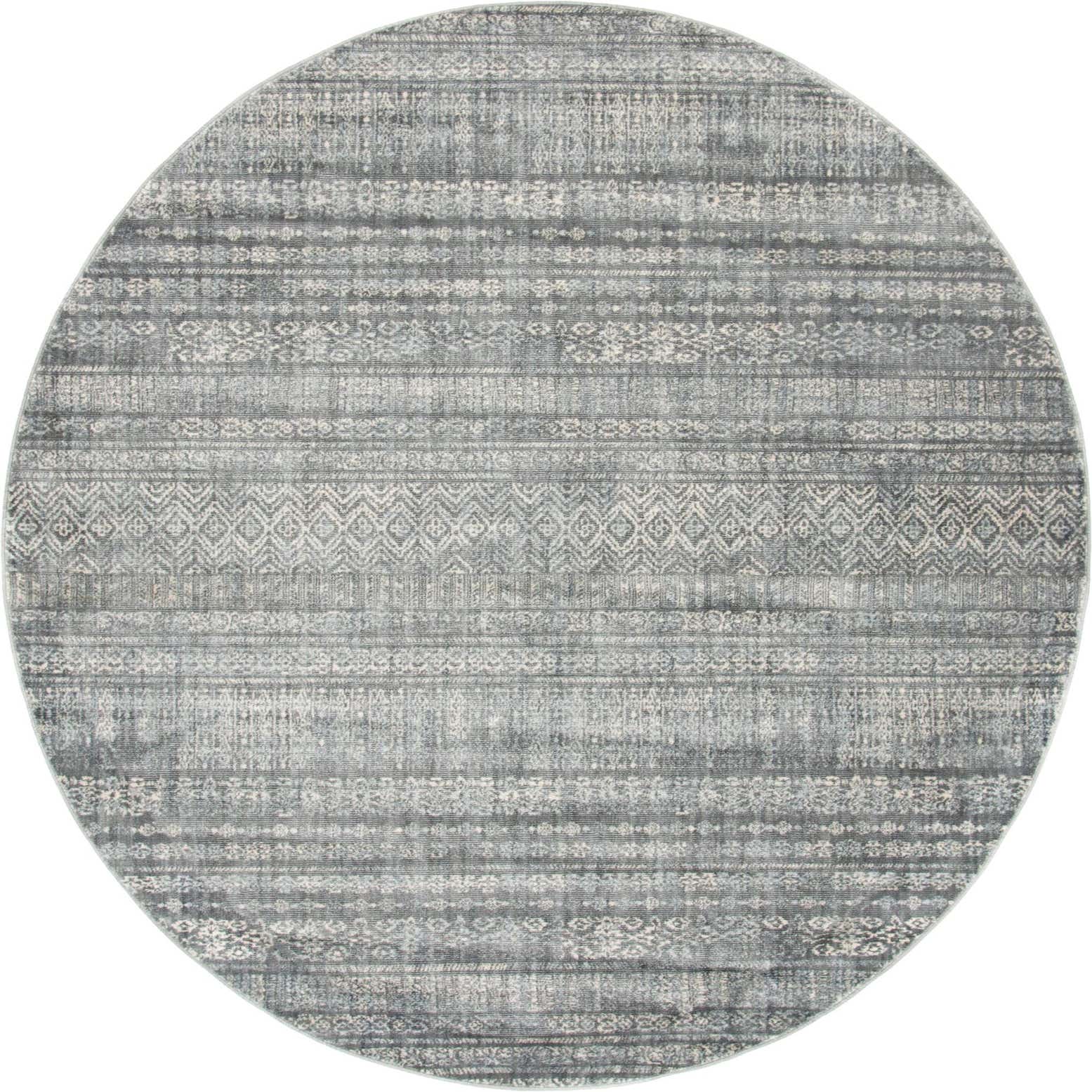 8' x 8' Keswick · Abstract rug, fume