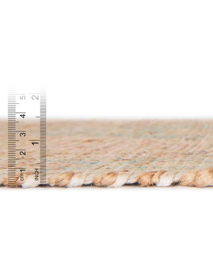 9' x 12' Hand Woven Chenille Jute Rug