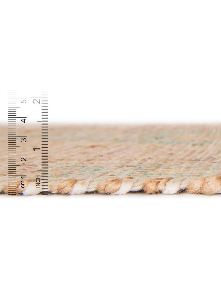 Detail image of 9' x 12' Hand Woven Chenille Jute Rug