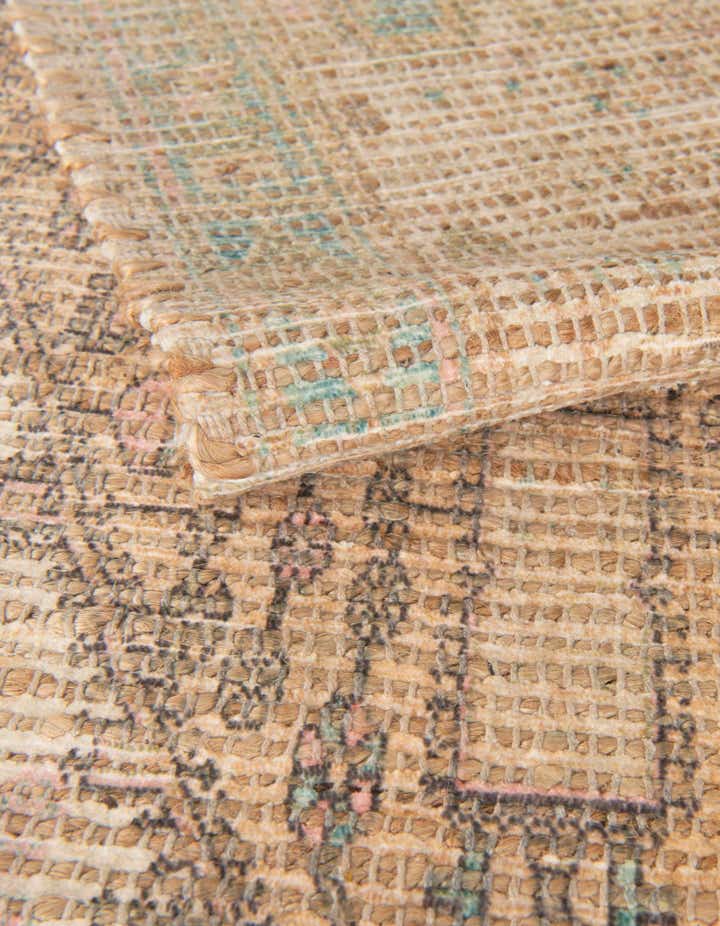 9' x 12' Hand Woven Chenille Jute Rug