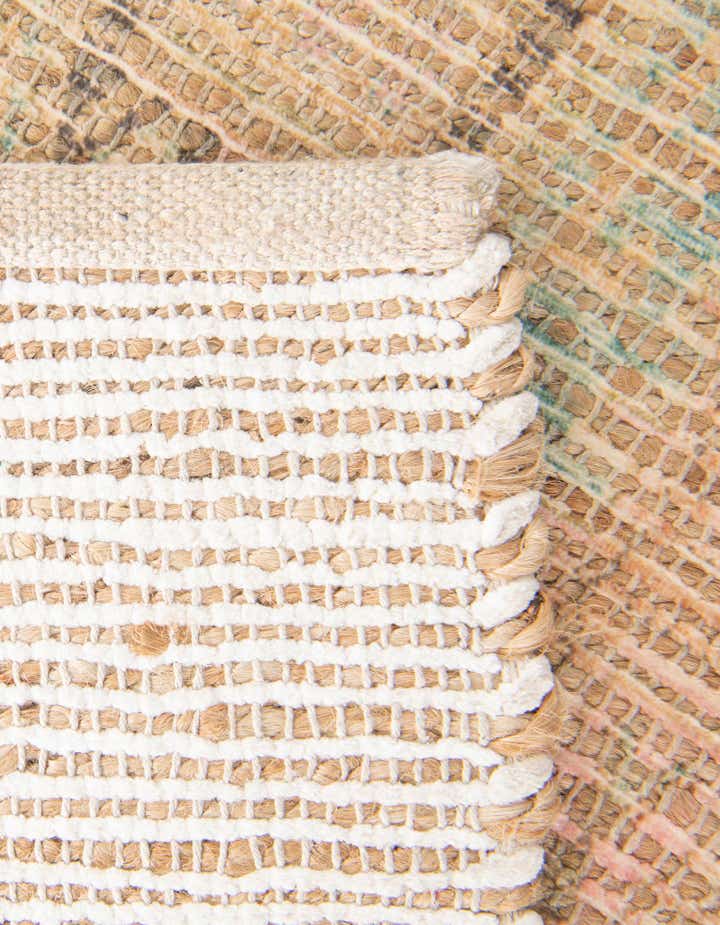 9' x 12' Hand Woven Chenille Jute Rug