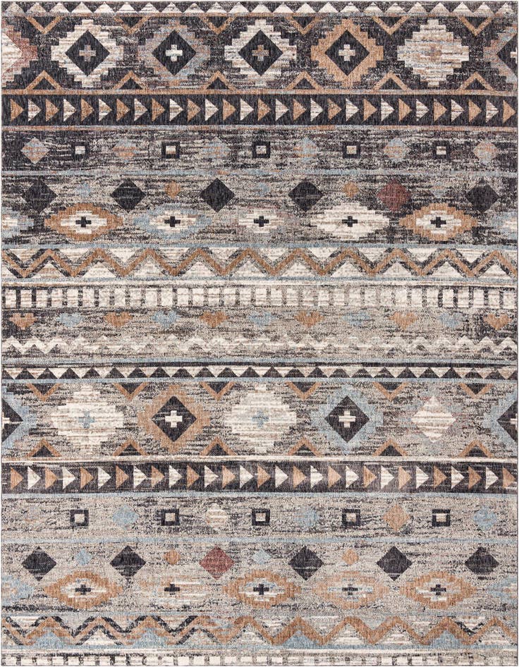 Detail image of 10' x 13' Eco Southwestern Rug