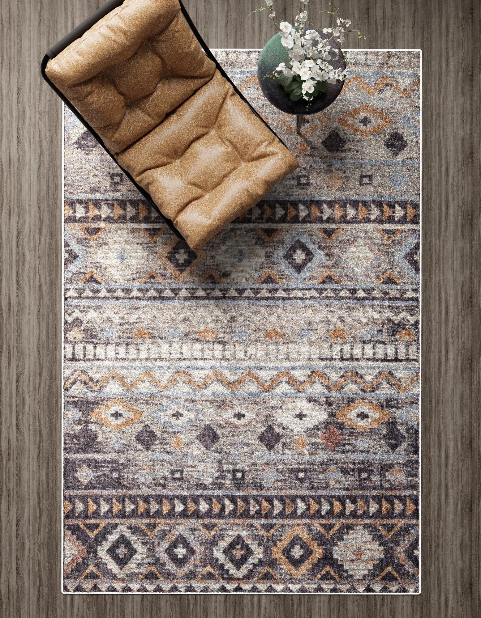 2' x 3' Eco Southwestern Rug