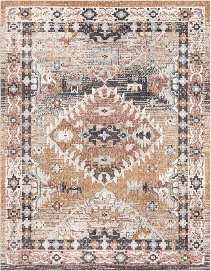 Detail image of 10' x 13' Eco Southwestern Rug