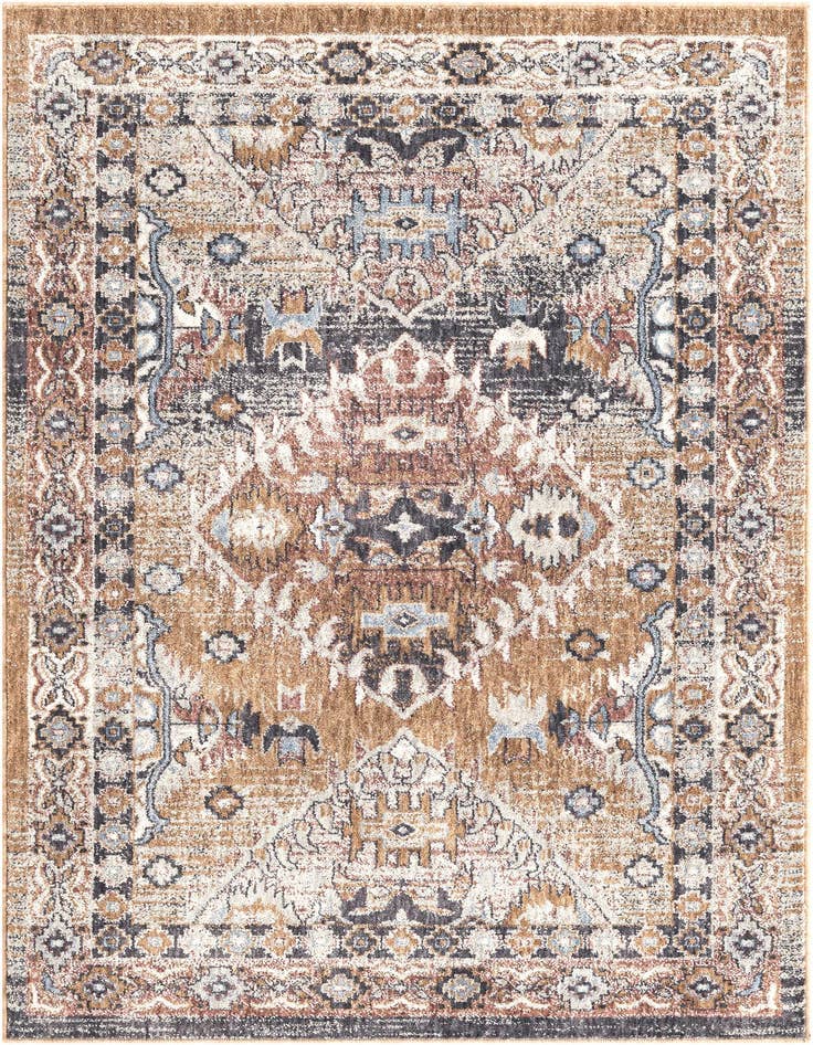 Detail image of 4' x 6' Eco Southwestern Rug
