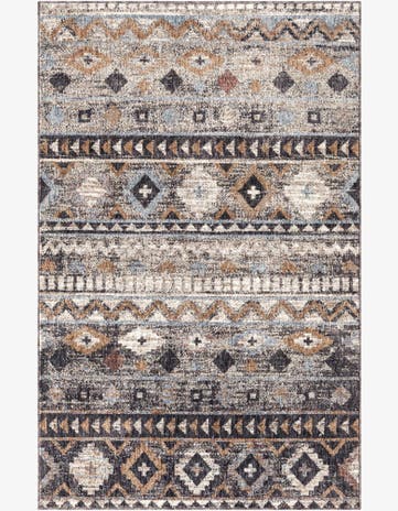 4' x 6' Eco Southwestern Rug