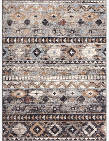 7' 10 x 10' Eco Southwestern Rug