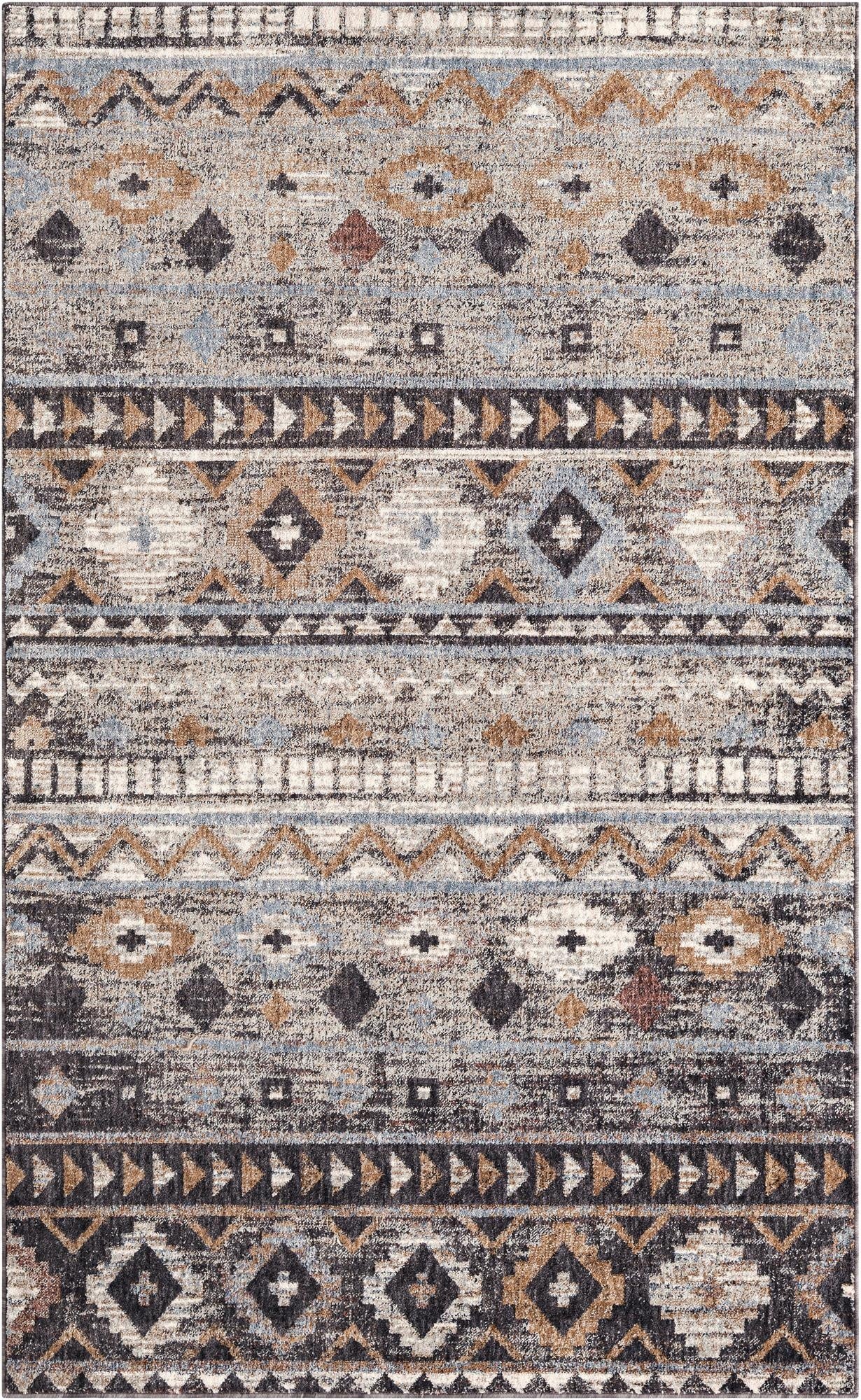 5' 3 x 8' Eco Southwestern Rug