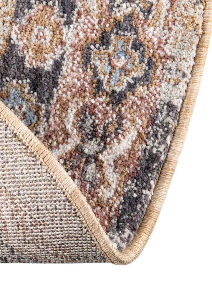 5' 3 x 5' 3 Eco Southwestern Round Rug