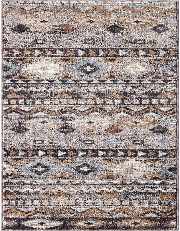 Detail image of 2' x 6' Eco Southwestern Runner Rug