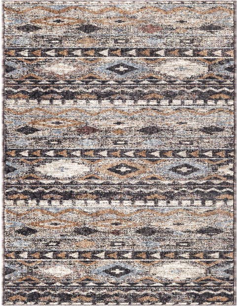 Detail image of 2' x 8' Eco Southwestern Runner Rug
