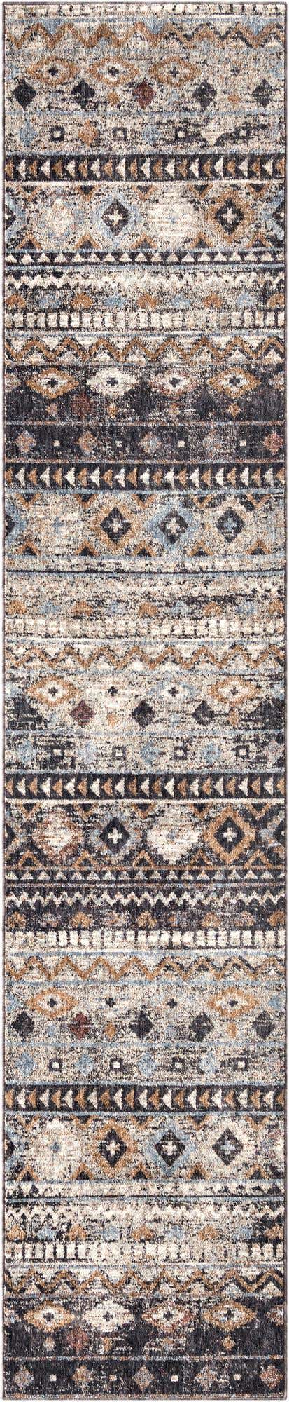2' 7 x 12' Eco Southwestern Runner Rug