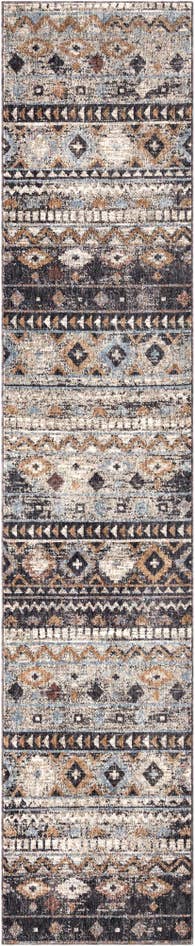 Detail image of 2' 7 x 12' Eco Southwestern Runner Rug