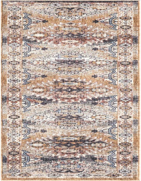 Detail image of 2' x 8' Eco Southwestern Runner Rug