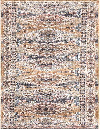 Detail image of 2' 7 x 12' Eco Southwestern Runner Rug